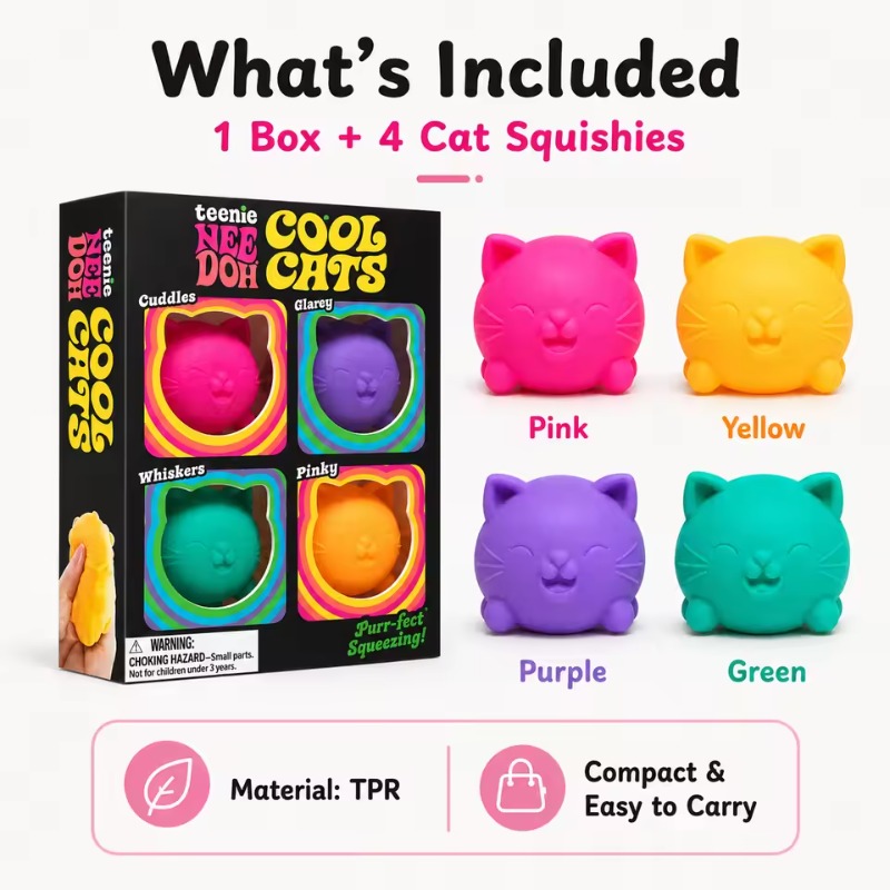Trendiges Needoh Mini 4er-Pack – Fidget Cube Original Bewertung und Preis