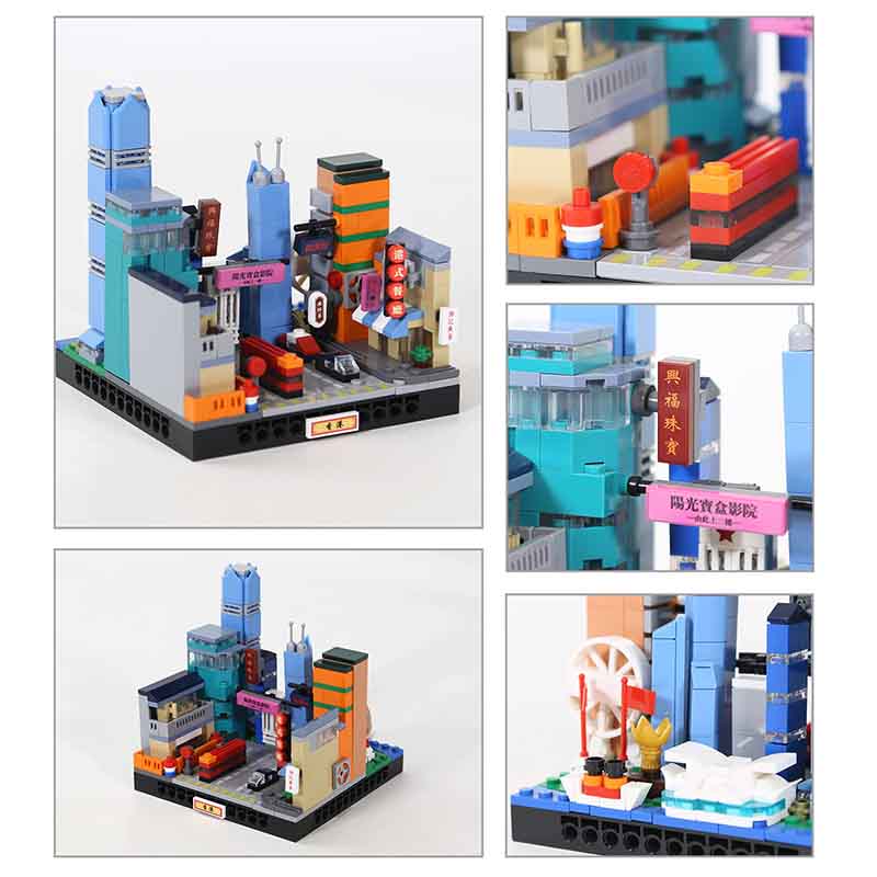 362-teiliges Hongkonger Stadta – Lego Set Creator Bewertung und Preis