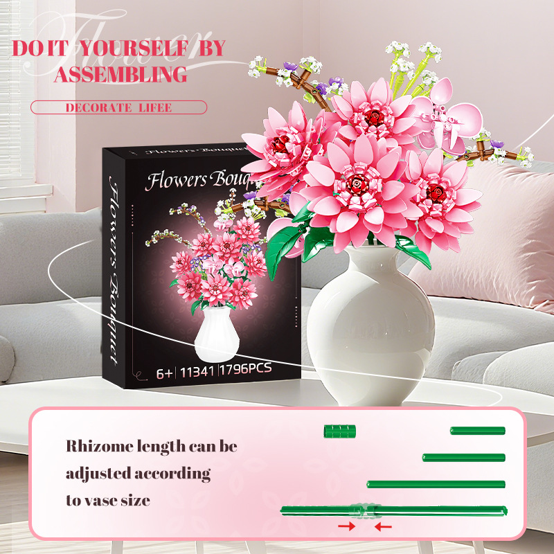 Stadt Haufen Blumen Bausteine  – Lego Set Creator Bewertung und Preis