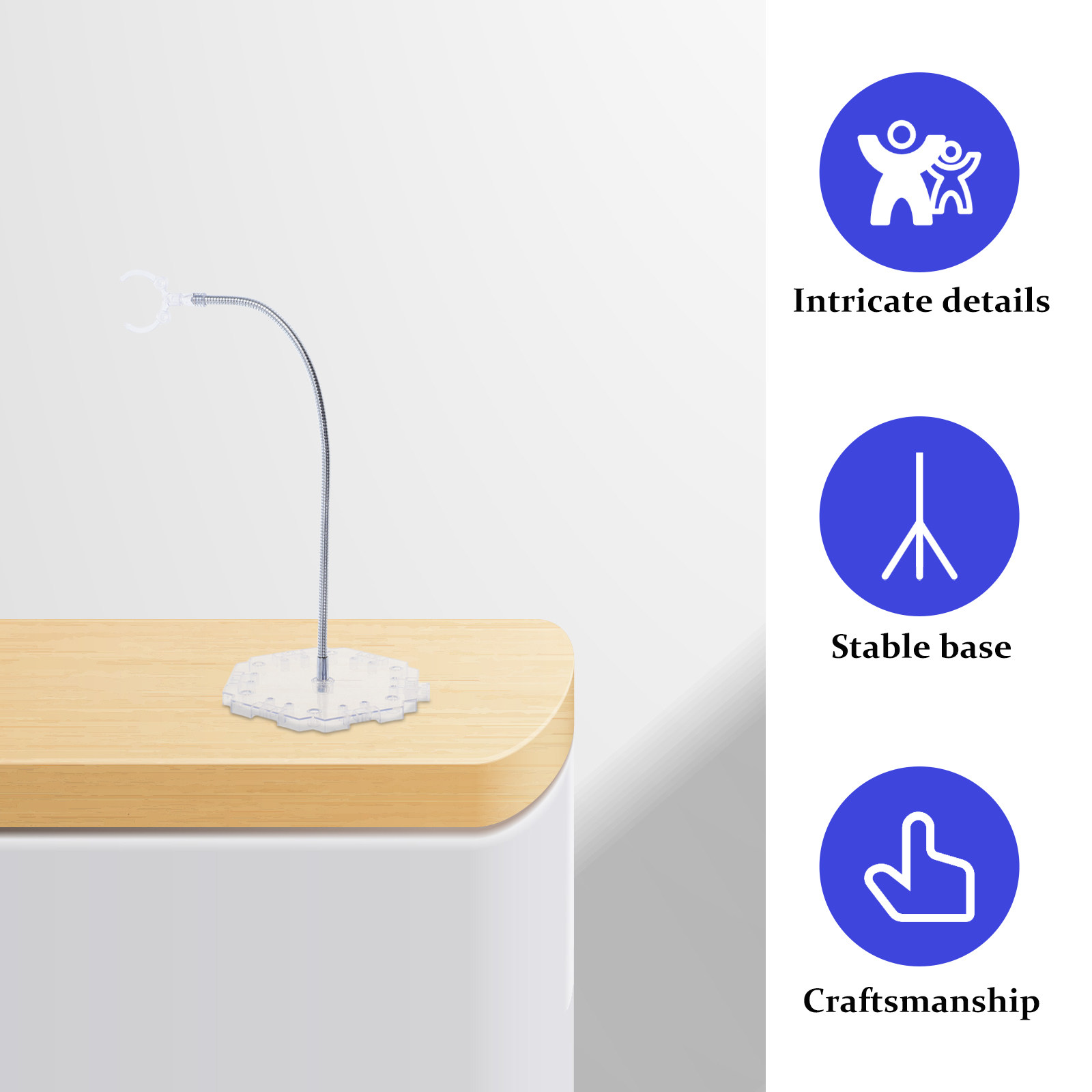 Verstellbarer, transparenter S – Action Figure Stand Bewertung und Preis